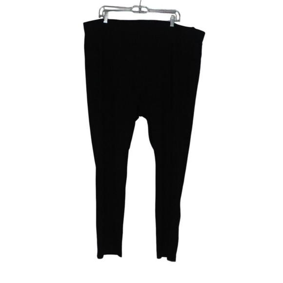 Alexander Jordan Leggings Women's Black Athleisure Pull On Size 3X - Picture 1 of 5